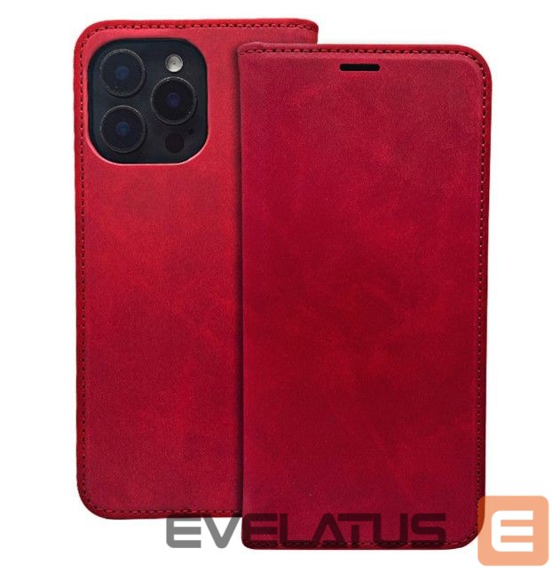 Kaaned - kaaned iLike Xiaomi Redmi A3 4G Smart Suede case Red
