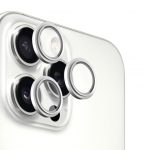 Kaitseklaasid Evelatus Apple iPhone 16 Pro / 16 Pro Max Camera Lens Protector Armor White Titanium