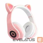 Juhtmevabad kõrvaklapid Bemi  B39 Noise Cancell Kids Cat Bluetooth Wireless Headset FM Radio / MP3 Mico SD and Phone call 