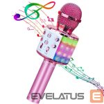 Mikrofon Bemi  M85 Karaoke Kids & Adult Fun Effect Microphone with Speakers & Recodr Micro SD USB Bluetooth 