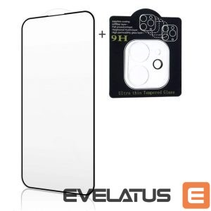 Kaitseklaasid iLike Apple iPhone 13 X2 Super Set 2.5D Edge Full face Tempered Glass + Camera Glass 