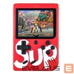 Mängukonsoolid GameBox  R2 8bit Portable Retro Game console with 400 games 3'' LCD with 1x Controler TV RCA cable Red