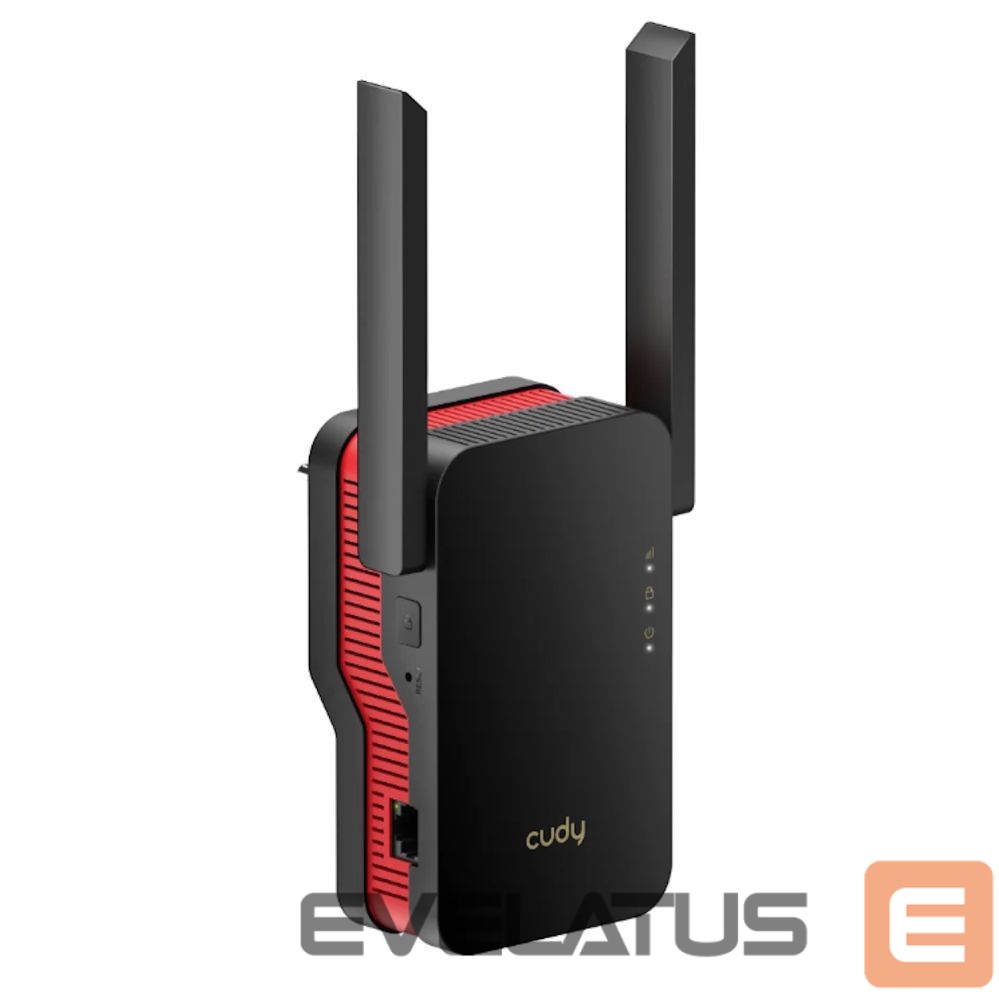 Ruuterid Cudy RE3000 MeshFlex AX3000 WiFi 6 Mesh Repeater Dual Band Gigabit Port WPS WPA3 Signal Light White