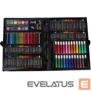 Mänguasjad iLike  168pcs Art Set Drawing & Painting Kit with Markers Crayons Pencils Watercolors Storage Case 