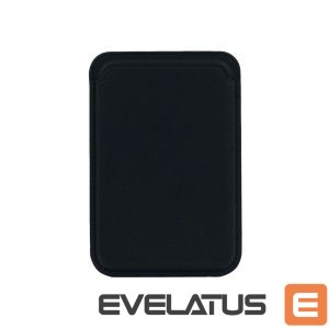 Universaal mobiiltasku Evelatus Universal PU Leather Wallet with MagSafe Black