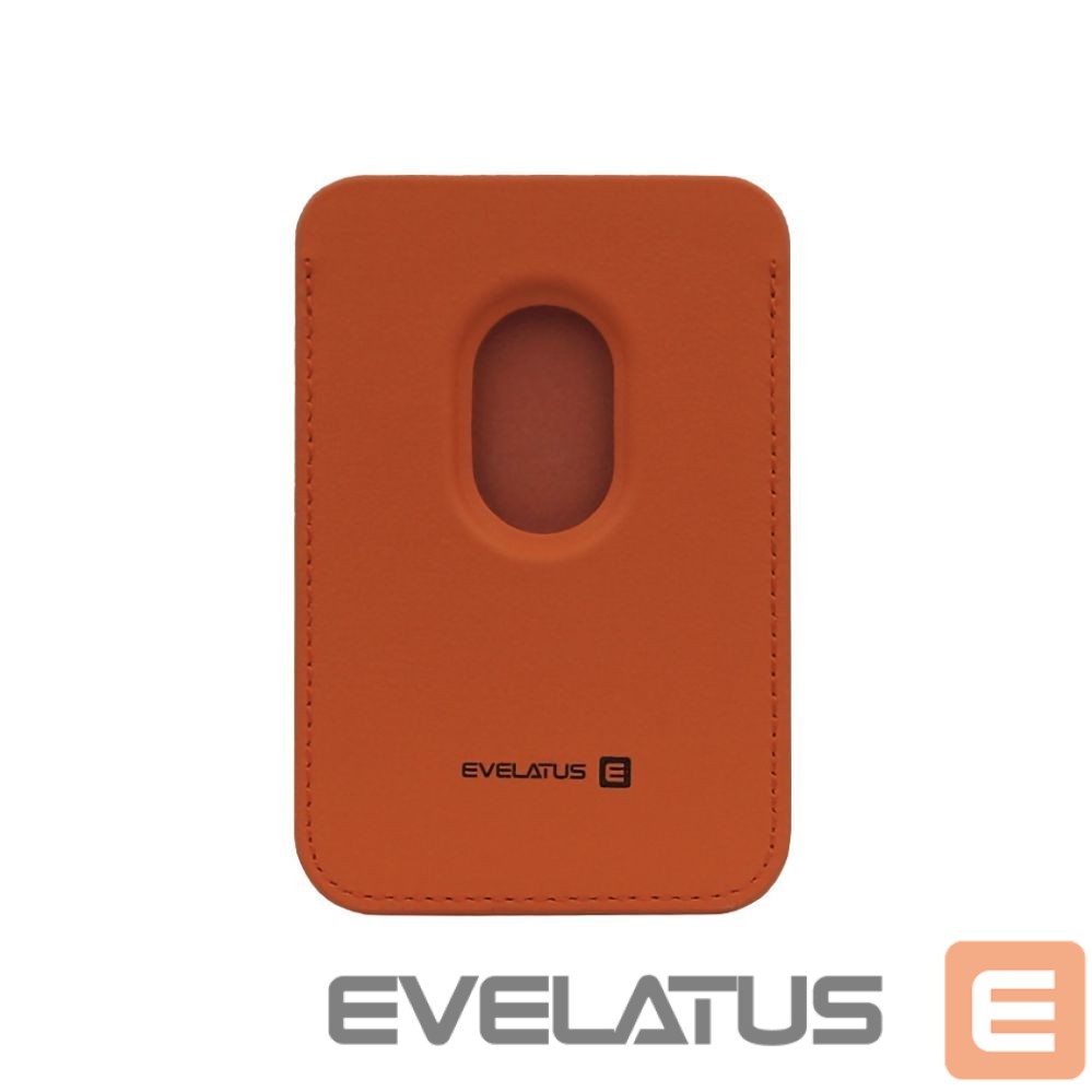 Universaal mobiiltasku Evelatus Universal PU Leather Wallet with MagSafe Orange