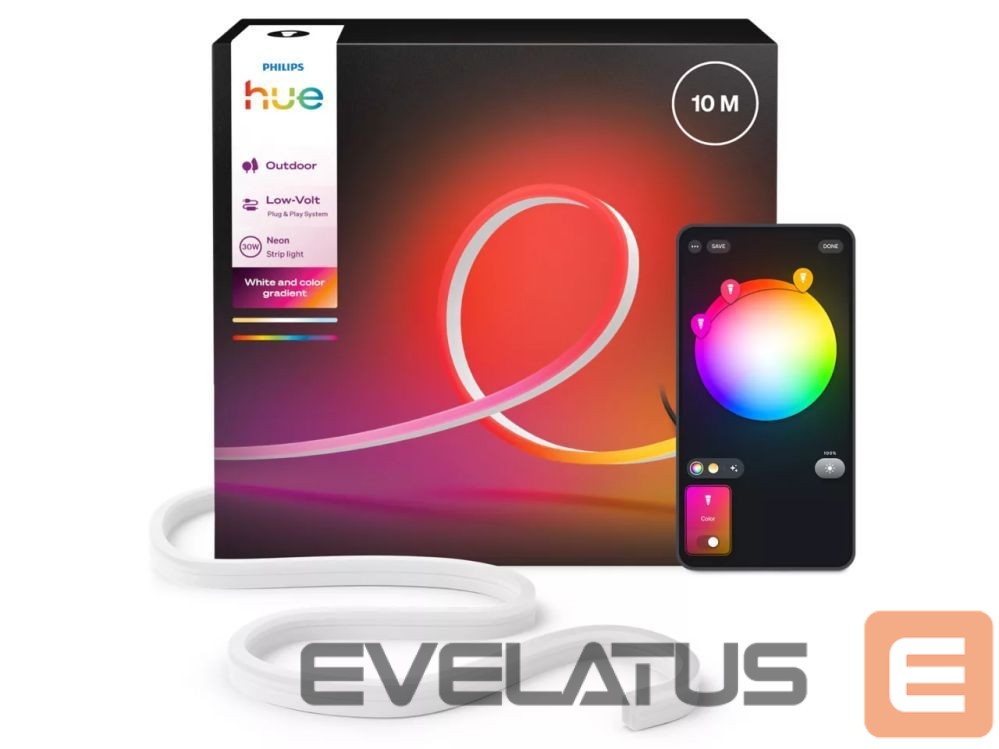 LED pirn Philips Hue Neon outdoor strip light 10m EU |