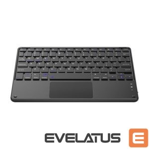 Arvuti klaviatuur Blackview  K1 Bluetooth Keyboard Wireless Ultra Slim 10” – 280mAh Battery, Bluetooth 3.0, Compatible with Windows / Android / iOS, Black Gray