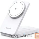 Juhtmeta laadija Ugreen  Wireless Charger 2in1,20W,Qi2 45057 iPhone, AirPods White