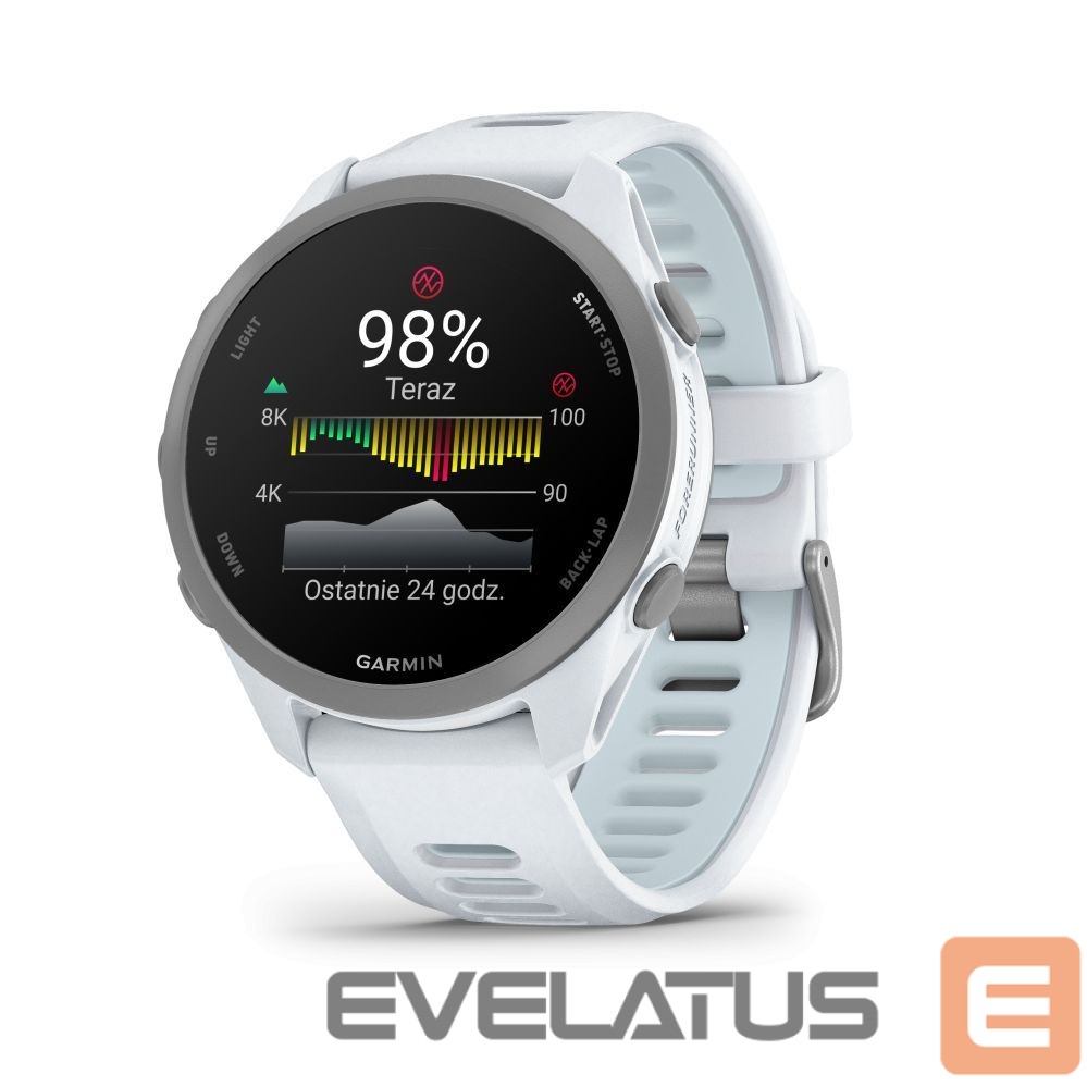 Nutikell Garmin FORERUNNER 170 Whitestone with Whitestone/Cloud Blue Band