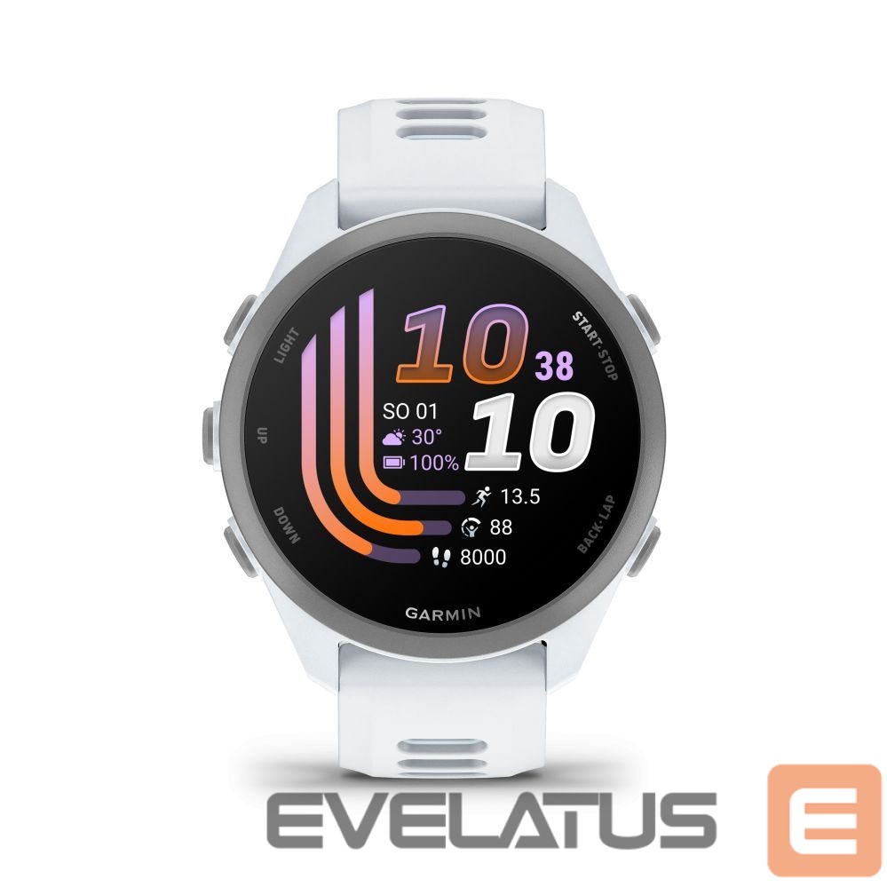 Nutikell Garmin FORERUNNER 170 Whitestone with Whitestone/Cloud Blue Band
