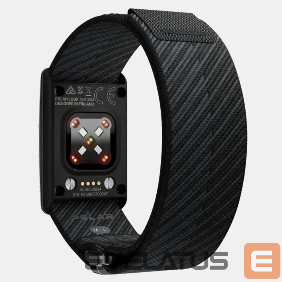 Fitness käevõru Polar LOOP GEN2 BLK/BLK S-L