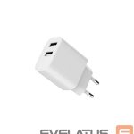 Adaptrid Gembird  CHARGER USB UNIVERSAL WHITE/2P TA-UC-2A12-01 