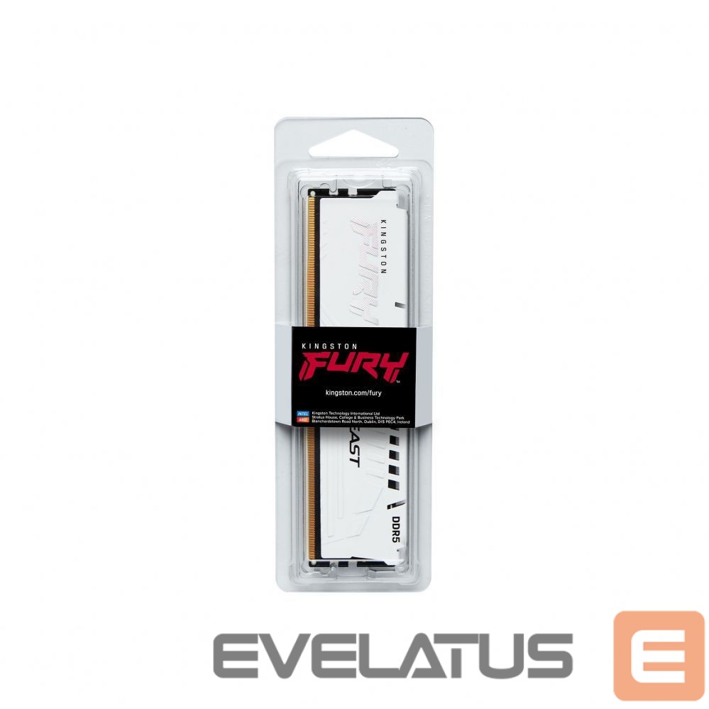 Operatiivmälu DDR4 Kingston Fury Beast 32GB DDR5, 6000 MHz, CL36, DIMM