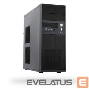 Arvuti korpus Chieftec  Case||CQ-01B-U3-OP|MidiTower|ATX|MicroATX|Colour Black|CQ-01B-U3-OP 