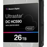 Kõvaketas HDD Western Digital  HDD| ULTRASTAR|Ultrastar DC HC590|WUH722626ALE6L4 0F65672|26TB|SATA 3.0|512 MB|7200 rpm|3,5"|0F65672 