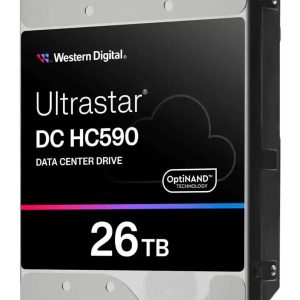 Kõvaketas HDD Western Digital  HDD| ULTRASTAR|Ultrastar DC HC590|WUH722626ALE6L4 0F65672|26TB|SATA 3.0|512 MB|7200 rpm|3,5"|0F65672 