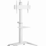 Telerite tarvikud Gembird  TV SET ACC FLOOR STAND 37-70"/WHITE TVS-70T-02-W 