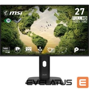 Monitorid MSI  LCD Monitor||27 "|1920 x 1080 pixels|Full HD|Native aspect ratio 16:9|LCD|Flat|PROMP275PGNE14 
