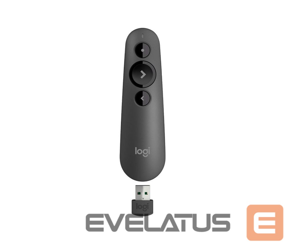 Projektorid Logitech PRESENTER/POINTER R500S/GRAPHITE 910-005843