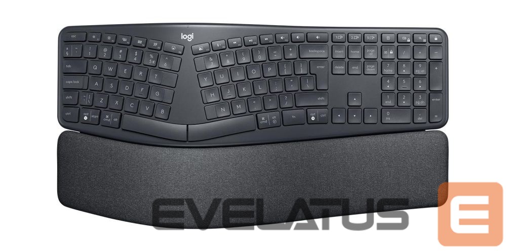 Arvuti klaviatuur Logitech KEYBOARD WRL ERGO K860 US/GRAPHITE 920-010352