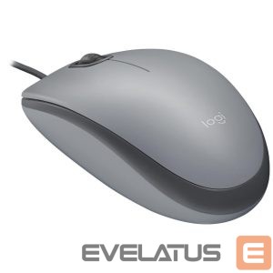 Arvutihiir Logitech  MOUSE USB OPTICAL M110 SILENT/MID GRAY 910-006760 