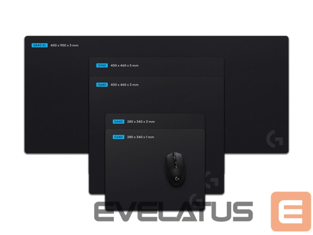 Arvutihiir Logitech MOUSE PAD G240/BLACK 943-000785