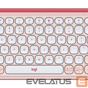 Arvuti klaviatuur Logitech  KEYBOARD WRL POP ICON KEYS/LIL&OFF WH 920-013073 