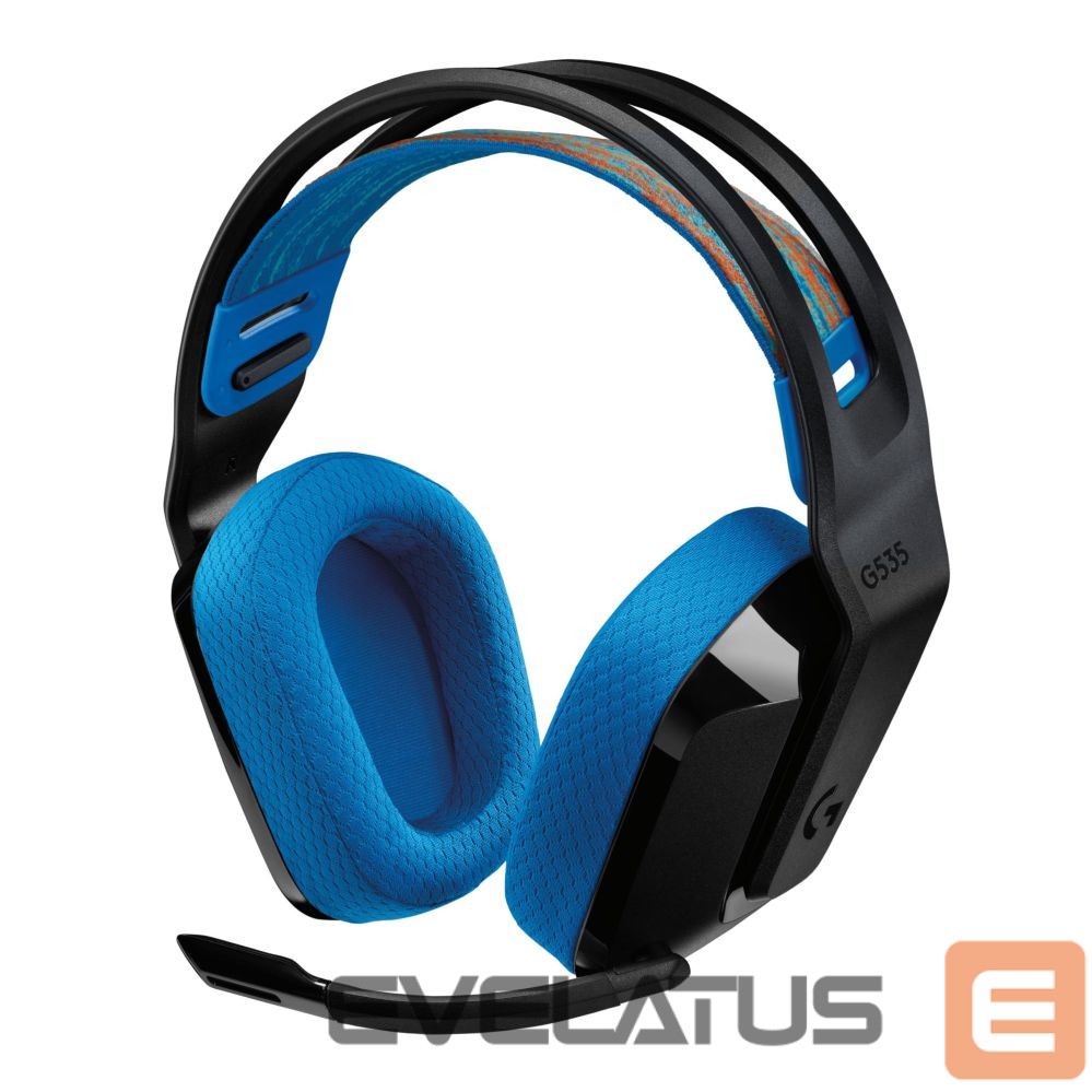 Kõrvaklapid Logitech HEADSET G535 LIGHTSPEED/BLACK/BLUE 939-002219
