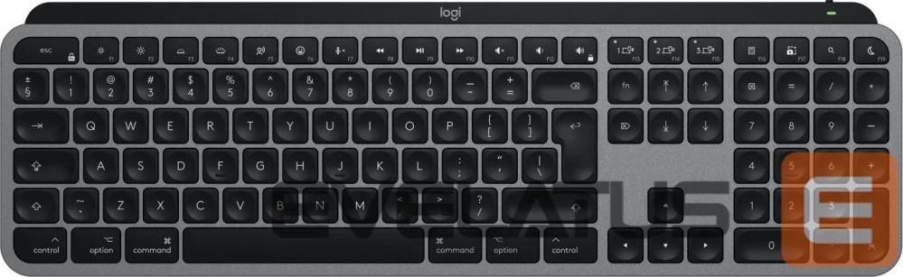 Arvuti klaviatuur Logitech KEYBOARD WRL MX KEYS S MAC/SPACE GREY 920-011637