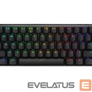 Arvuti klaviatuur Logitech  KEYBOARD WRL PRO X 60/BLACK 920-011911 
