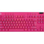 Arvuti klaviatuur Logitech  KEYBOARD WRL PRO X TKL/PINK 920-012159 