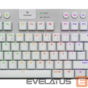 Arvuti klaviatuur Logitech  KEYBOARD WRL G915 X LIGHTSPEED/TKL WHITE 920-012737 