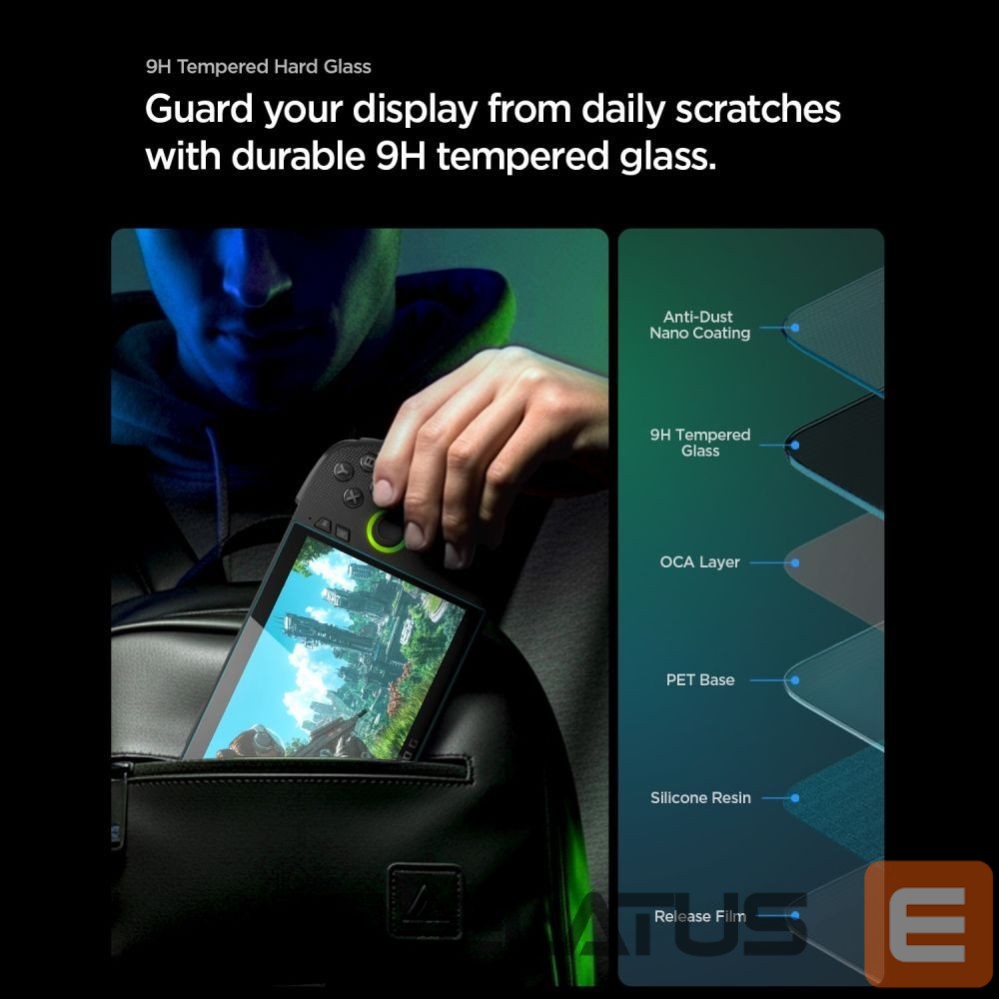 Muud kaubad Spigen Spigen Glas.tR Slim Tempered Glass 2-Pack for ROG Xbox Ally X (2024/2025) / ROG Xbox Ally (2025) / ROG Ally (2023) / MSI Claw 7 AI+