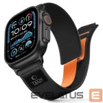 Muud kaubad Tech-Protect  Tech-Protect Nylon Elite Strap for Apple Watch 44 / 45 / 46 / 49 mm - Black & Orange 