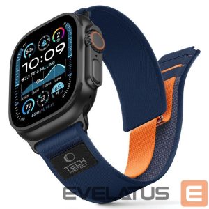 Muud kaubad Tech-Protect  Tech-Protect Nylon Elite Strap for Apple Watch 44 / 45 / 46 / 49 mm - Navy Blue 