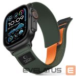 Muud kaubad Tech-Protect  Tech-Protect Nylon Elite Strap for Apple Watch 44/45/46/49 mm - Green/Orange 