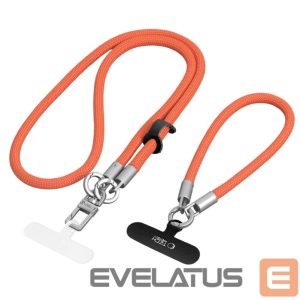 Muud kaubad Tech-Protect  Tech-Protect C10S Rope Phone Lanyard - Orange 