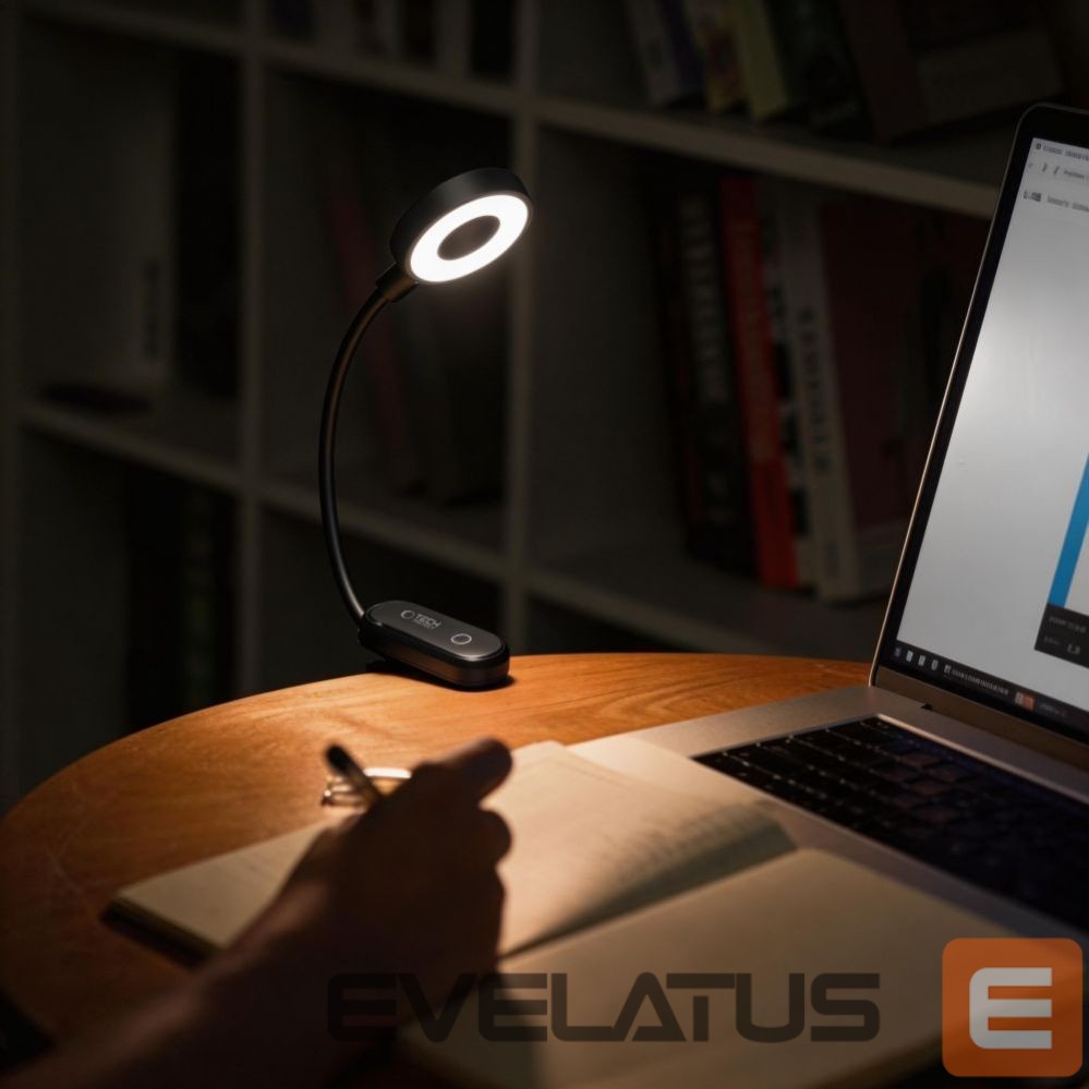 Muud kaubad Tech-Protect Tech-Protect LL100 Wireless Lamp with Clip + USB-A / USB-C Cable 30 cm - Black