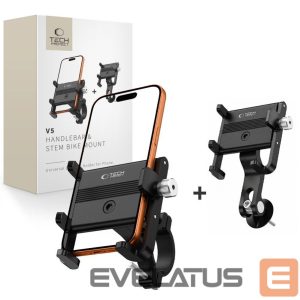 Muud kaubad Tech-Protect  Tech-Protect V5 Handlebar Mount - Black 