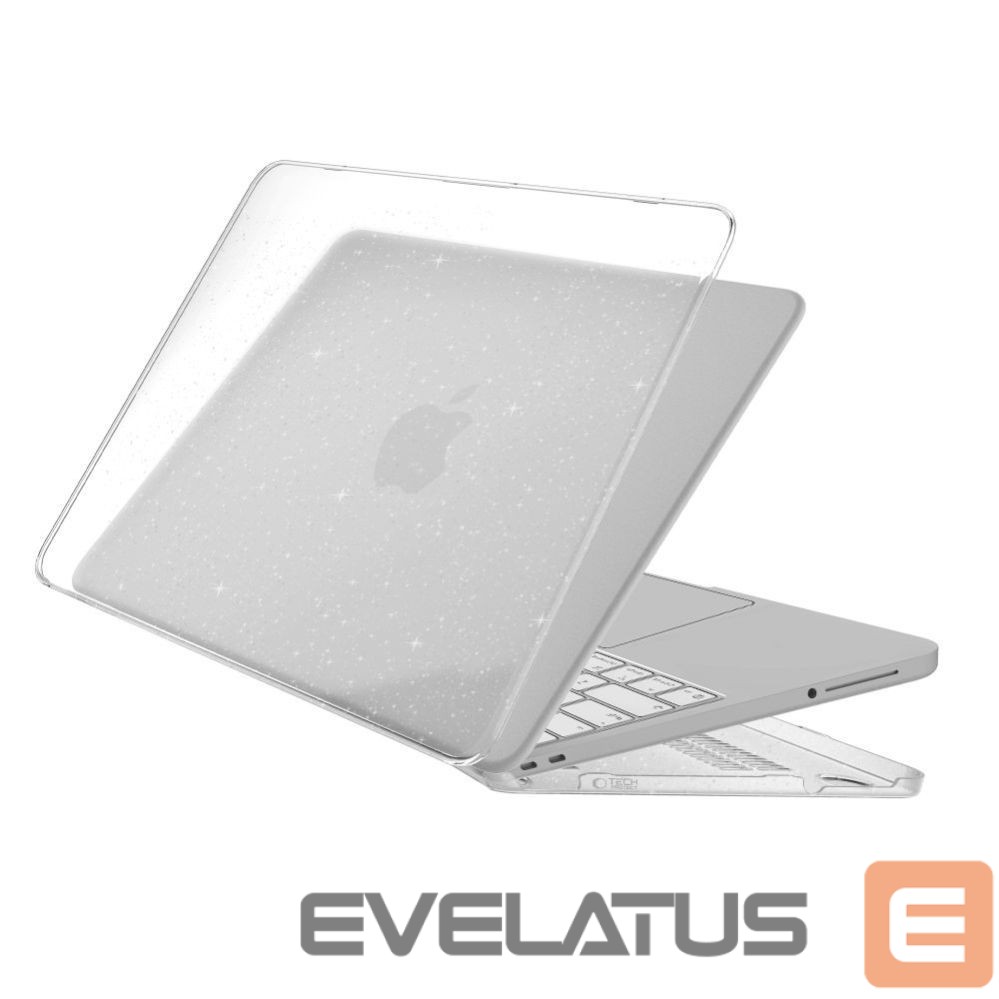 Muud kaubad Tech-Protect Tech-Protect SmartShell Case for MacBook Neo 13" 2026 - Clear-Glitter