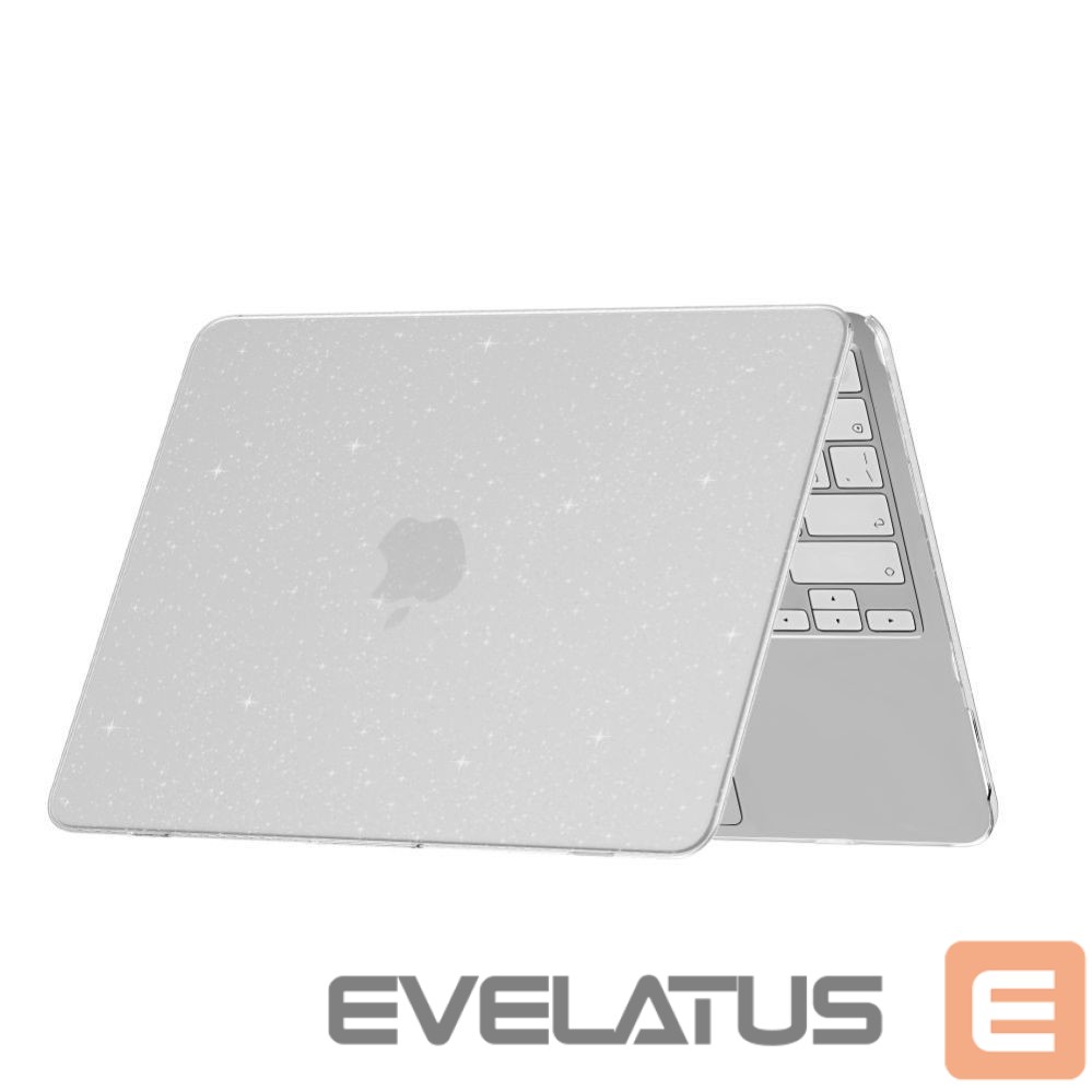 Muud kaubad Tech-Protect Tech-Protect SmartShell Case for MacBook Neo 13" 2026 - Clear-Glitter