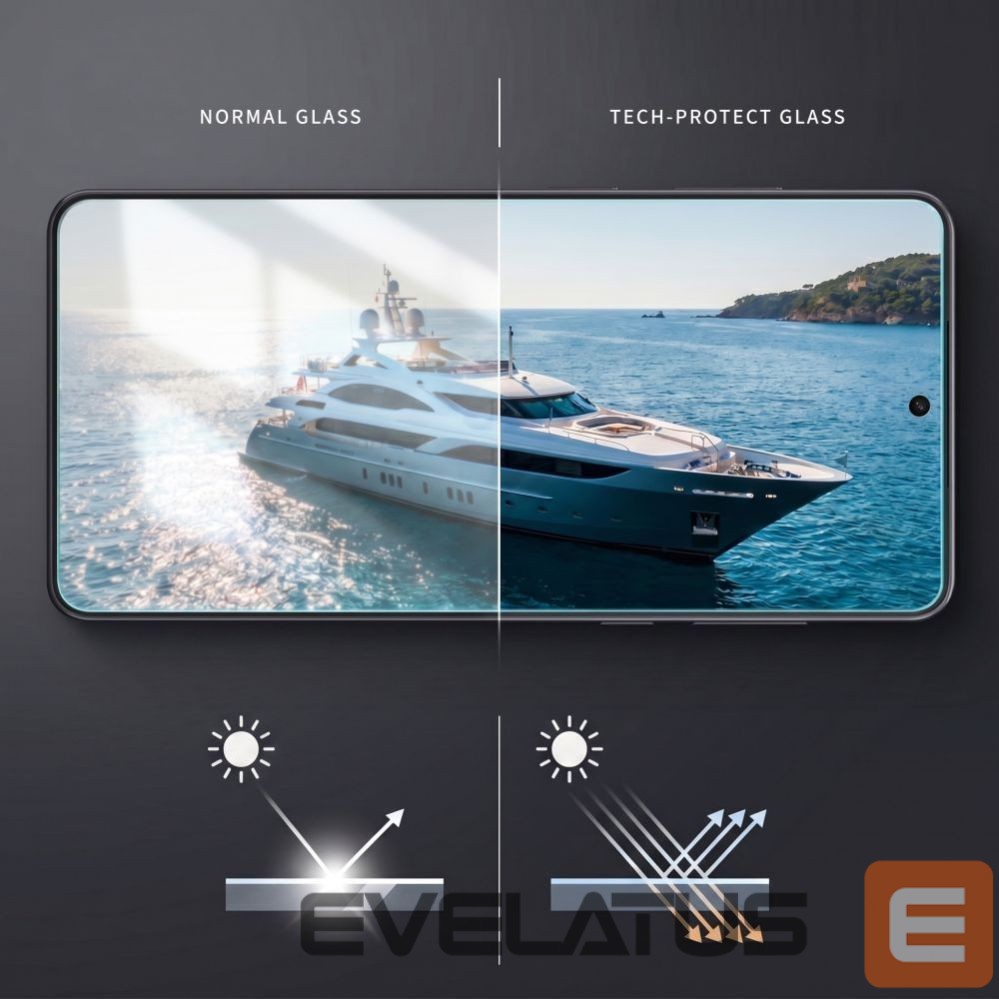Muud kaubad Tech-Protect Tech-Protect Quick Set AR+ Anti-Reflective Glass for Samsung Galaxy S26+ - Black