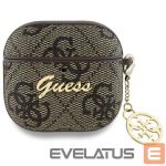 Tagakaaned Guess  Guess GUA4G4GSMW AirPods 4 cover brown 4G Charm Collection 