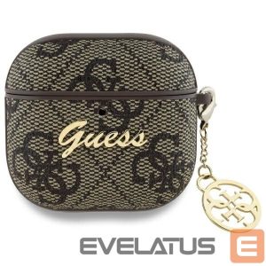 Muud kaubad Guess  Guess GUA4G4GSMW AirPods 4 cover brown 4G Charm Collection 