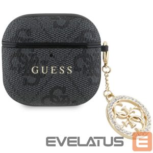 Muud kaubad Guess  Guess 4G Strass Charm Case for AirPods 4 - Black 