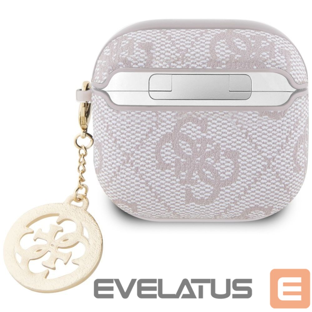 Muud kaubad Guess Guess 4G Strass Charm Case for AirPods 4 - Pink