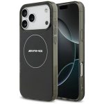 Muud kaubad Mercedes-Benz  AMG Double Layer Transparent Smocked MagSafe Case for iPhone 17 Pro Max - Black 