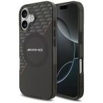Muud kaubad Mercedes-Benz  AMG Double Layer Transparent Rhombs MagSafe Case for iPhone 17 - Black and Red 