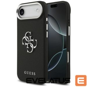 Muud kaubad Guess  Guess Grained Big 4G Classic Logo case for iPhone 17 Air - black 